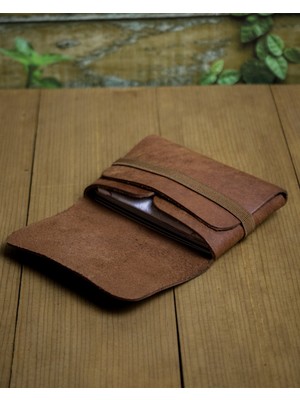 Craft And Luna El Yapımı Hakiki Deri Kartlık – Virenza