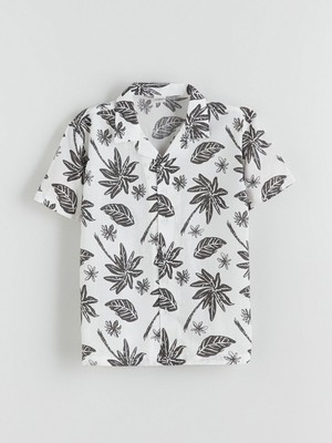Lc Waikiki Yeni Sezon Desenli Erkek Çocuk Gömlek