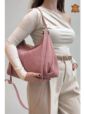 MaVaux Enyola %100 Hakiki Deri Modern Tasarım Yavrulu Omuz ve Çapraz Çanta