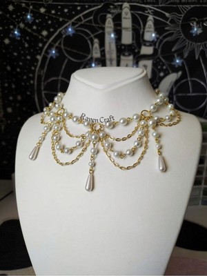 Shiklik Zarif Incili Zincir Kadın Kolye