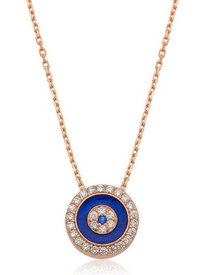 Katre46 ​925 Ayar Gümüş Nazar Kadın Gümüş Kolye