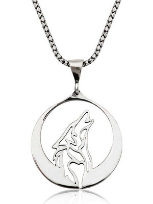 Katre46 ​gümüş Bozkurt Kolye