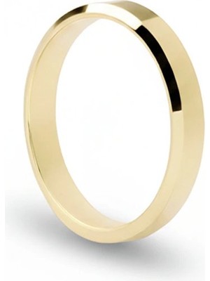 GEBZE TAKI 14 Ayar Ince Flat Model Alyans