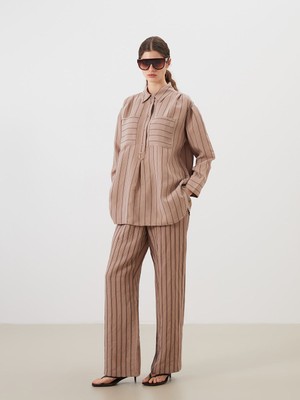 Lc Waikiki Yeni Sezon Beli Lastikli Modal Karışımlı Kadın Pantolon