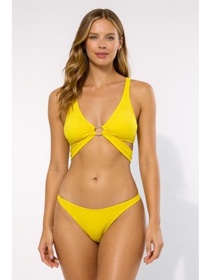 Ayyıldız 3406 Sarı Bikini Takımı