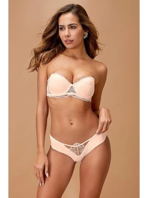 Kocabey  4571 Destekli Straplez Sütyen Takım