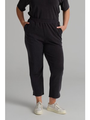Hays Kadın Plus Size Soft Touch Cepli Uzun Pantolon