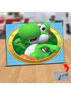 Asilmeydan Gülümseyen Sevimli Dinazor 99 Parça Puzzle Yapboz TABLO-6035