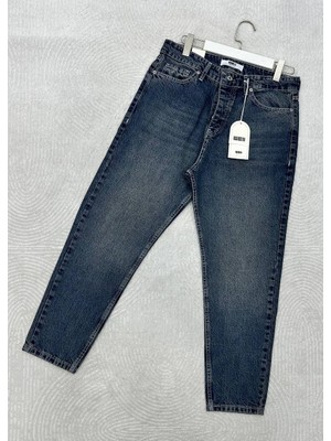 Boyfriend Kot Pantolon Koyu Lacivert