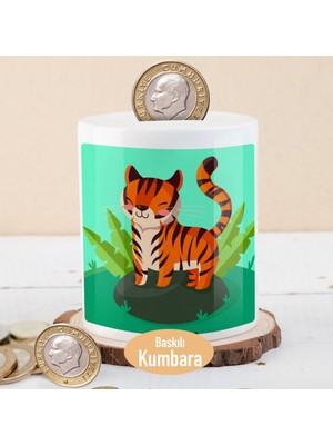 Asilmeydan Neşeli Kaplan Para Birikim Kumbarası-2148008723