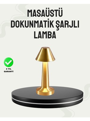 Die Grup Kablosuz LED Masa Lambası 1800MAH 3 Renk Aydınlatma Dokunmatik Dıe Grup - 84039