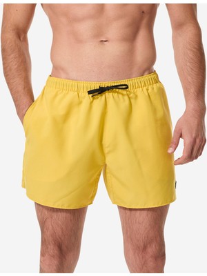 Decathlon Erkek Kısa 16" Deniz Şortu - Sarı - Hendaıa