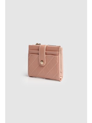 Septemmart Kace Model Kapitone Desenli Kadın Kullanışlı Deri Cüzdan