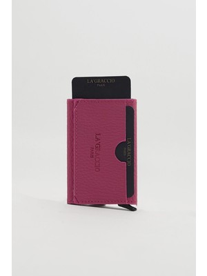 Septemmart  Sace Unisex Hakiki Deri Mekanizmalı Kartlık