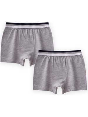 Cigit Ikili Boxer 2-9 Yaş Gri