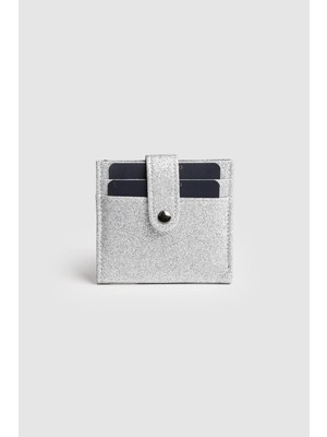 Septemmart Halse Model Simli Kadın Deri Kartlık Cüzdan