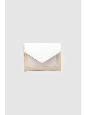 Septemmart Papev Model Çok Renkli Kadın Deri Zarf Cüzdan