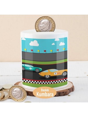 Asilmeydan Yarış Pistinde Arabalar Para Birikim Kumbarası -23-2147497754