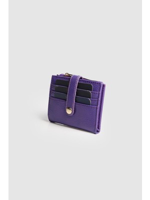 Septemmart Kuap Model Kullanışlı Kadın Deri Kartlık Bölmeli Cüzdan