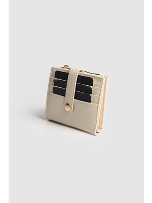 Septemmart Kuap Model Kullanışlı Kadın Deri Kartlık Bölmeli Cüzdan