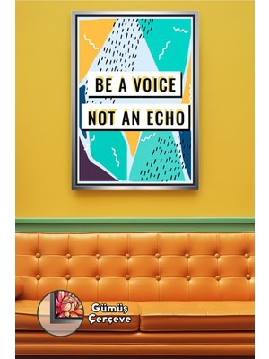 KOSS Dijital Ingilizce Ilham Verici Duvar Tablosu Renkli Tasarım Salon Çalışma Alanı Dekor Çerçeveli Kanvas Tablo