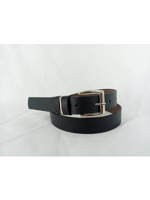 Azze Çift Halkalı Köprü Detaylı Kadın Kemer – 2,5 cm Ince Tasarım