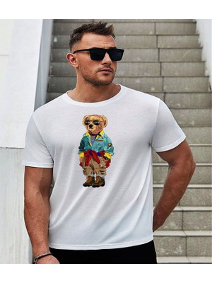 ÇARŞI47 Erkek Tişört Baskılı T-Shirt 3D Baskı Kalitesi