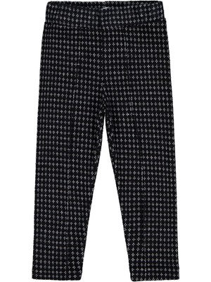 Civil Girls Yıldız Desen 2-5 Yaş Tayt - Gri 2-3 Yaş