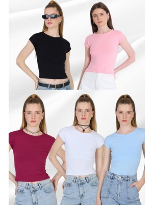 Rays 5'li Set Bisiklet Yaka Body 9190