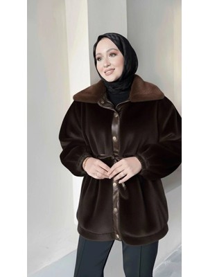 Kadın Dış Giyim Yumuşak Kaban Mont