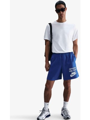 Nike Club Erkek Mavi Şort