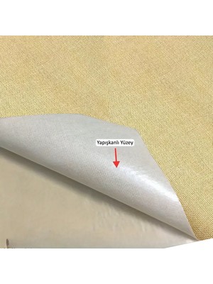 Fixall Adhesive Products Keten Kumaş Arkası Yapışkanlı Döşeme Tamir Kendin Yap. 45 cm x 100 cm Renk Seçenekli