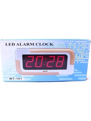 Argesco Mühendislik LCD Masa Duvar Saati  WT-101
