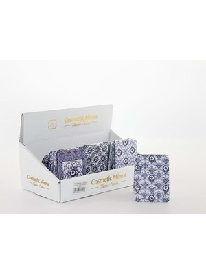 Katre46 Taşlı Nazar Boncuklu El Aynası Ince