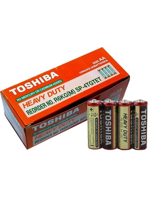 Toshiba Toshıba R6KG Aa Kalem Pil 40LI Paket