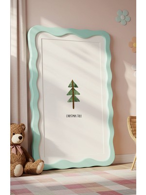 Fuart.Co Christmas Tree Dijital Baskı Posteri (Çerçevesiz) Çocuk Odası Için Poster Nufu