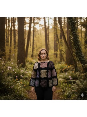 Kazak Elemeği Örme Kazak