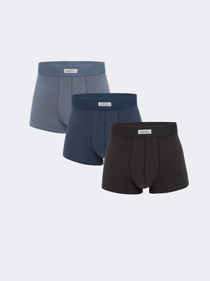 Lc Waikiki Yeni Sezon Standart Kalıp Pamuklu Esnek Erkek Boxer 3'lü