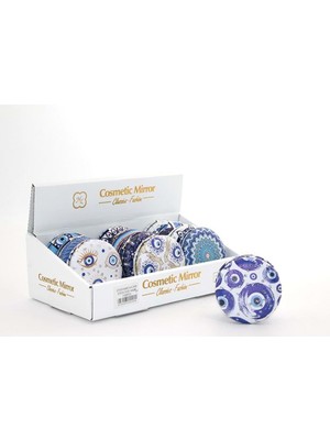 Katre46 Taşlı Istanbul Tasarımı El Aynası Kalın