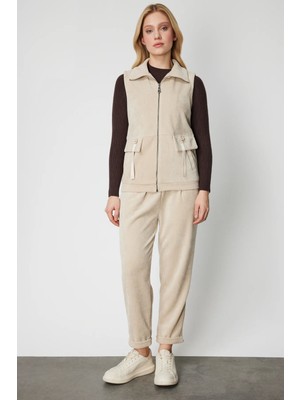 On Fashion On Duble Paça Dokulu Eşofman Altı