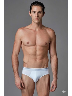 Eros Erkek Compact Pamuklu 2'li Paket Slip Külot ERS007