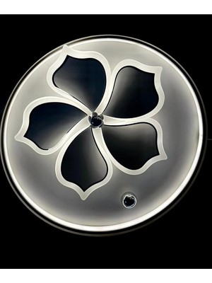 Bohem Aydınlatma Papatya Plafonyer Tavana Sıfır Avize 3 Renkli Gece Modlu Kumandalı Modern Salon Mutfak Yatak Odası