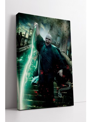 KOSS Dijital Karanlık Fantastik Büyü Enerjisi Sahnesi Temalı Sinematik Tasarım Kanvas Duvar Tablosu Modeli