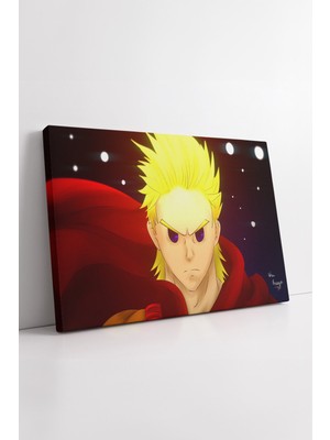 KOSS Dijital Boku No Hero Mirio Togata Lemillion Kırmızı Pelerinli Güçlü Anime Karakter Kanvas Tablo