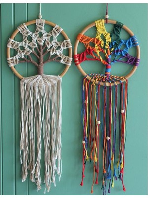 Katre46 Rüya Kapanı Düş Kapanı Dream Catcher Hayat Ağacı