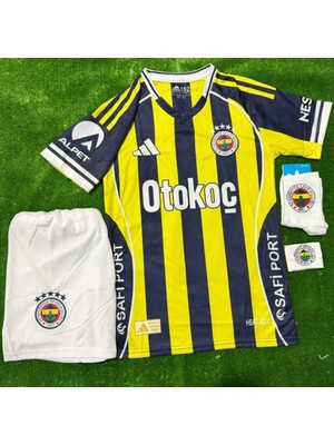 Candy Cup Fe'ner'ba'hçe' Yeni Sezon 2025/2026 Çocuk Forması 4 Lü Set Isimsiz