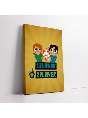 KOSS Dijital Oyuncu Odası Vs Player Kanvas Tablo