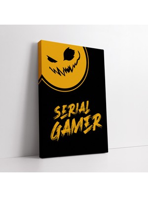 KOSS Dijital Emojili Seri Oyuncu Kanvas Tablo