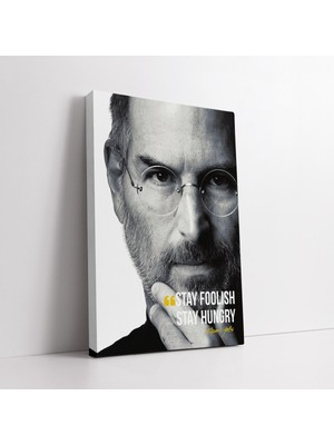 KOSS Dijital Steve Jobs Alıntıları Kanvas Tablo