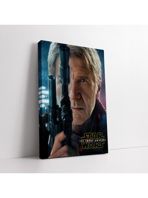 KOSS Dijital Star Wars Ünlü Oyuncu Film Kanvas Tablo